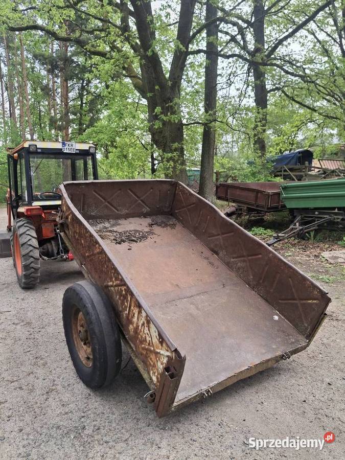 Przyczepka tz4k minitraktorek wywrotka Przyczepy rolnicze Krosno Odrzańskie