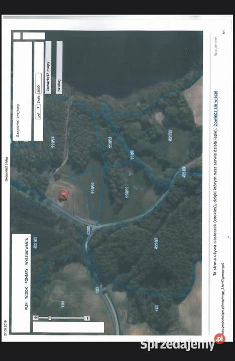 KOMPLEKS DZIAŁEK BUDOWLANYCH Z DOSTĘPEM DO rekreacyjna Słupca sprzedam