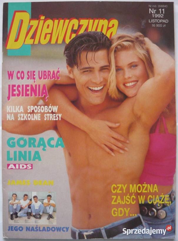 CZASOPISMA PRASA DZIEWCZYNA 1992 WYPRZEDAŻ ŚWIAT kujawsko-pomorskie Bydgoszcz