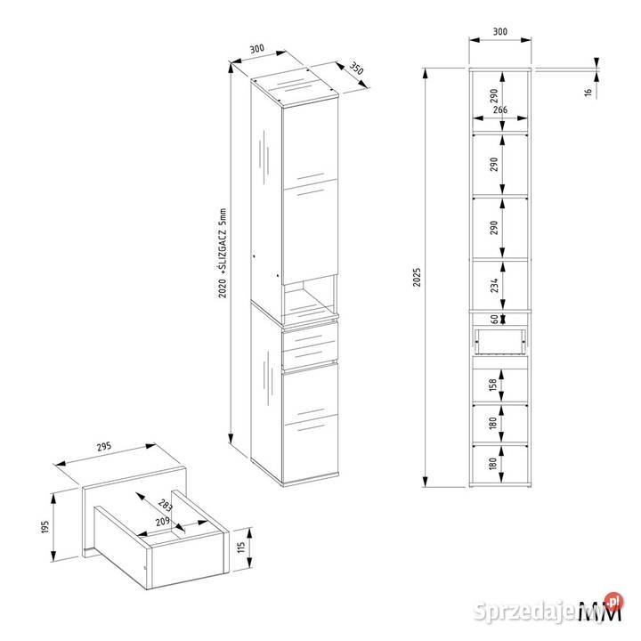 Szafka Lior 2D1S