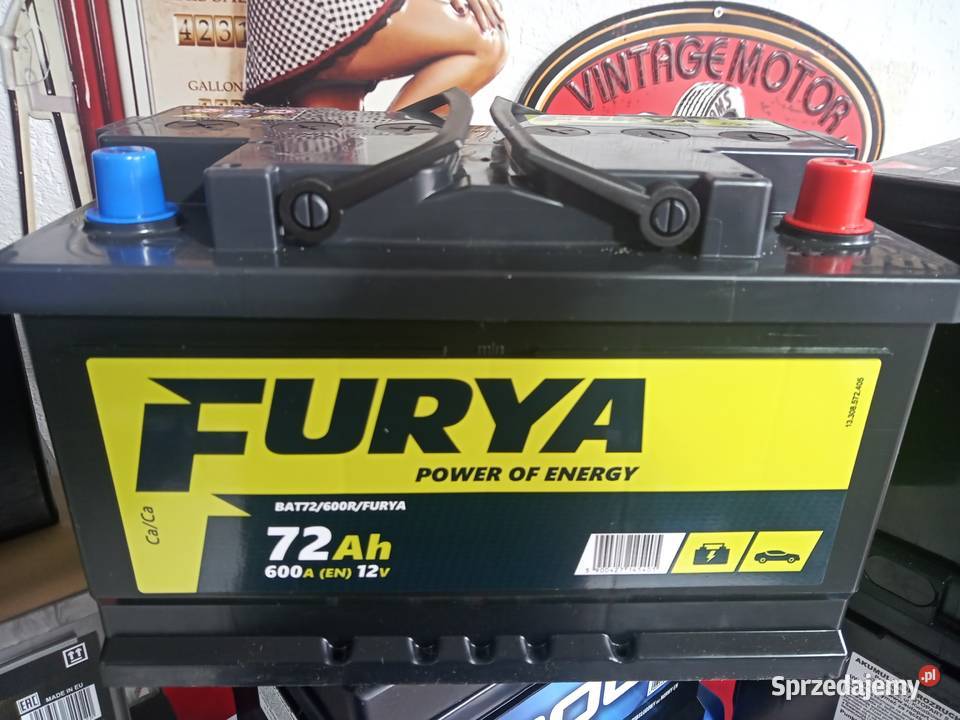 Akumulator FURYA 72Ah 600A P Częstochowa