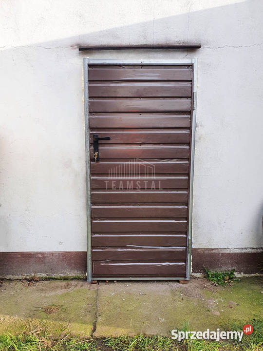 Drzwi stalowe na wymiar ocieplone drzwi stalowe Ogród Ruda Śląska