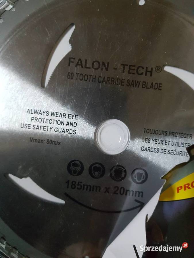 Tarcza widiowa do cięcia drewna Falon 185x20x60 Głogowa
