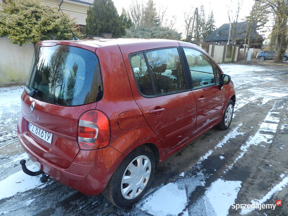Renault Modus ekonomiczny zadbany SERWISOWANY sprowadzony Modus Puszczykowo sprzedam