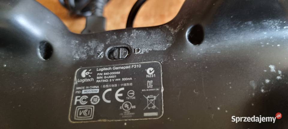 Sprzedam Pad firmy Logitech Gamepad model F310 Pozostałe Wrocław sprzedam