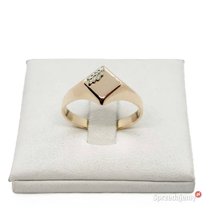 Złoty Pierścionek Próby 583 308g Rozmiar 19 Pierścionki Elbląg