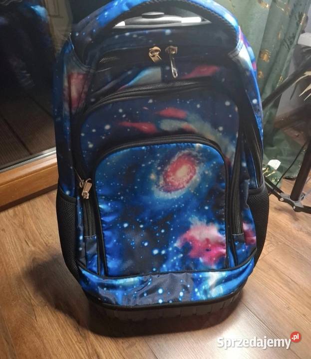 Plecak Galaxy na kółkach nowy Mórkowo