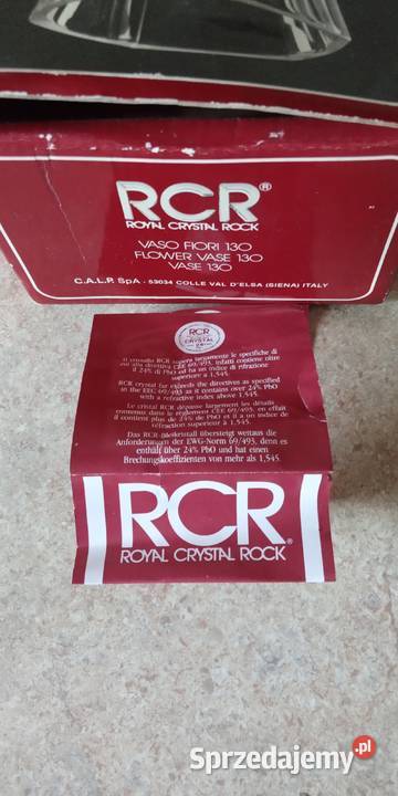 vintage wazonik RCR Italy Nowy Targ