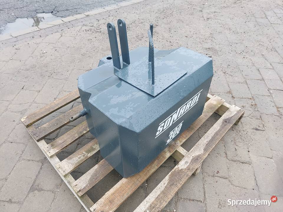 Obciążnik Balast 300 mocowanie TUZ I kat nieuszkodzony zachodniopomorskie Białogard sprzedam