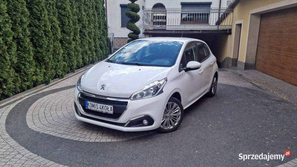 Peugeot 208 Alu Niski Przebieg Super Stan czujnik parkowania Płońsk