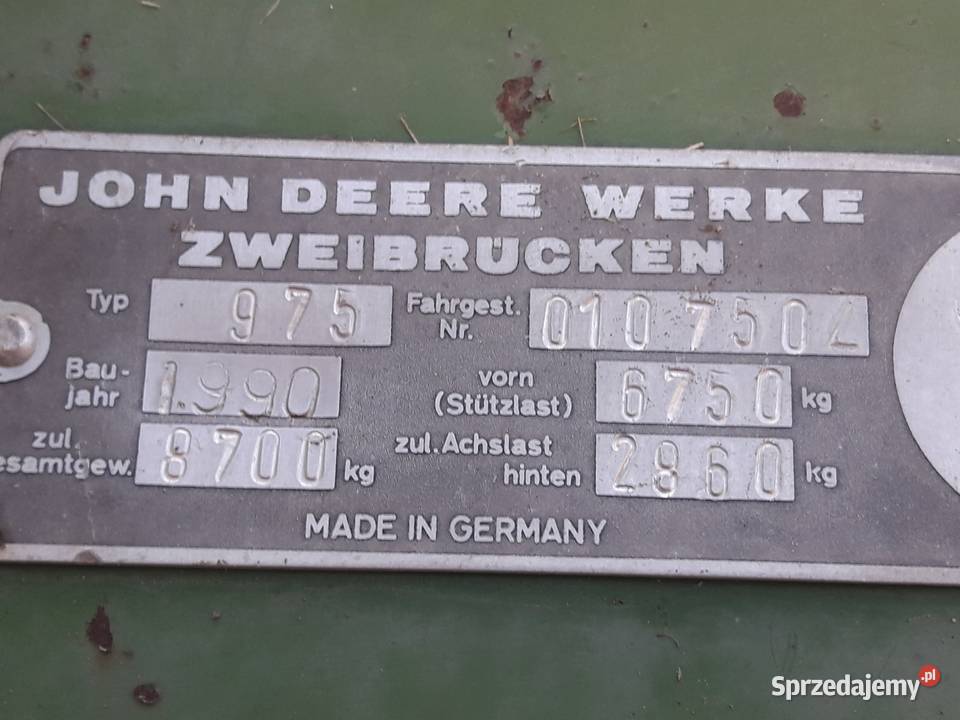 John Deere 975 Skierniewice