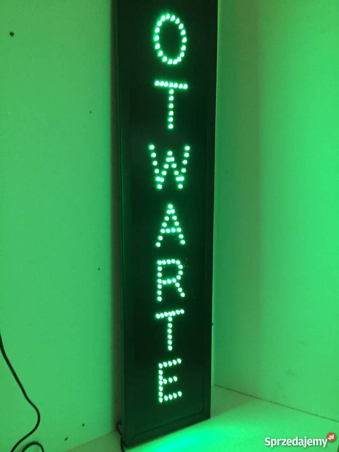 Neon szyld reklama diodowa 90x20 NOWA Pomiechówek