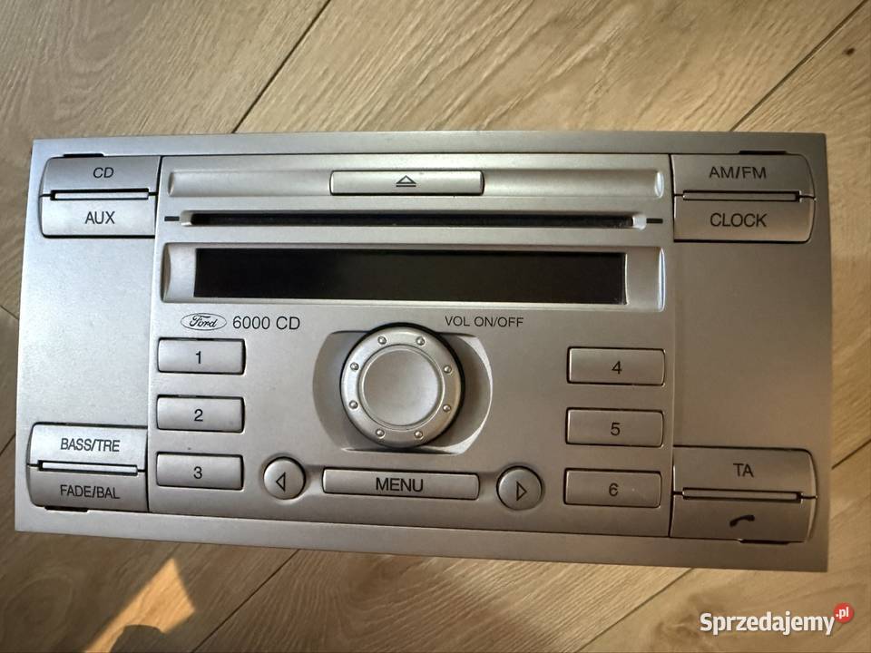 Radio Ford 6000 CD z kodem Tyczyn