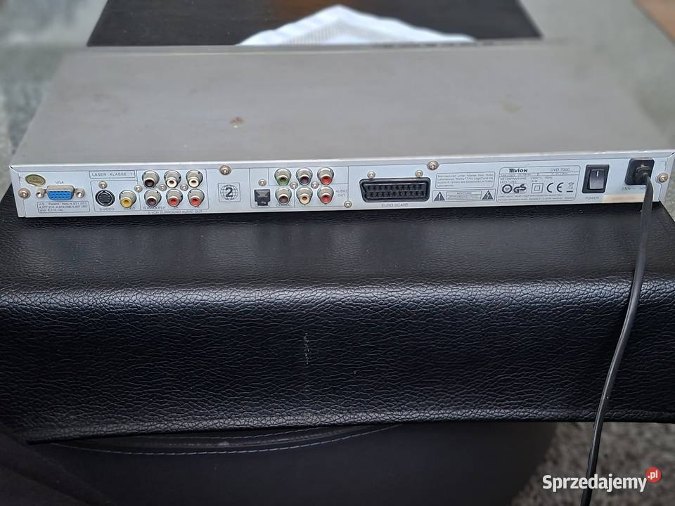 Odtwarzacz DVD Tevion DVD 7000 Srebrny Odtwarza Rybnik