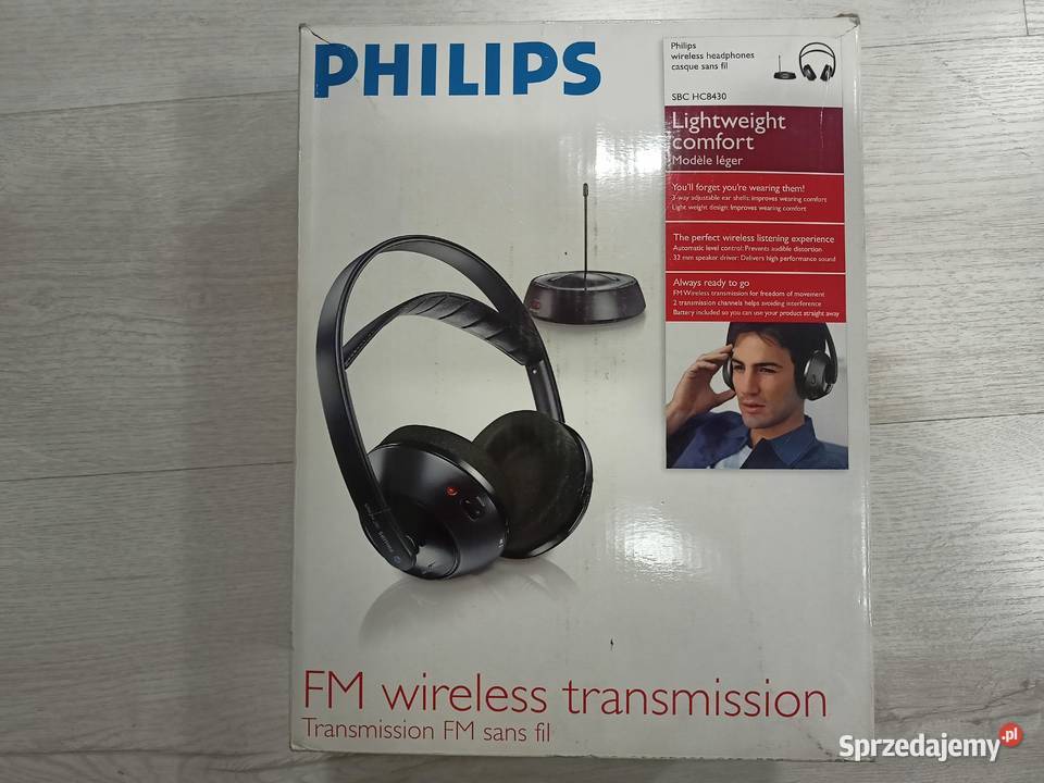 Słuchawki Bezprzewodowe Nauszne Philips Wireless Zabrze