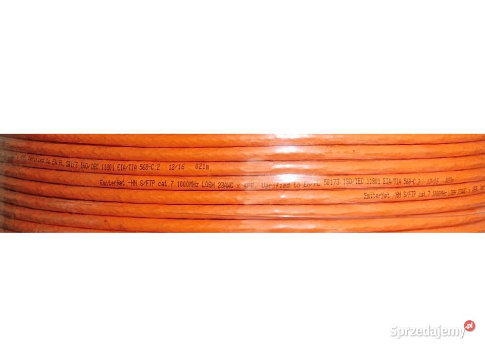 Kabel SFTP Cat7 Kat 7 EmiterNet 1000MHz LSOH Łódź