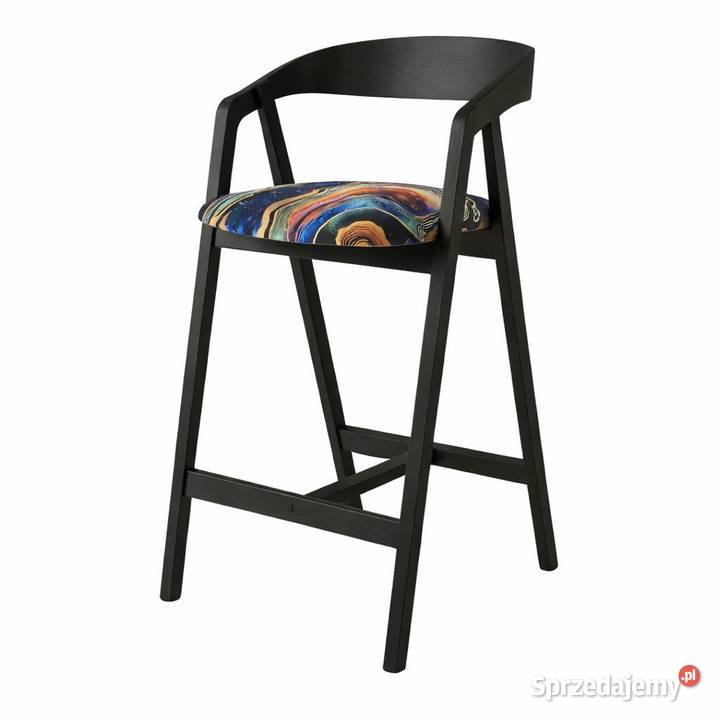 Hoker Krzesło Barowe Marmur Galaktyka KB12 Hokery sprzedam
