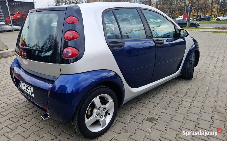 Smart Forfour 15 benz AUTOMAT klima panorama rej aluminiowe felgi Kraków sprzedam