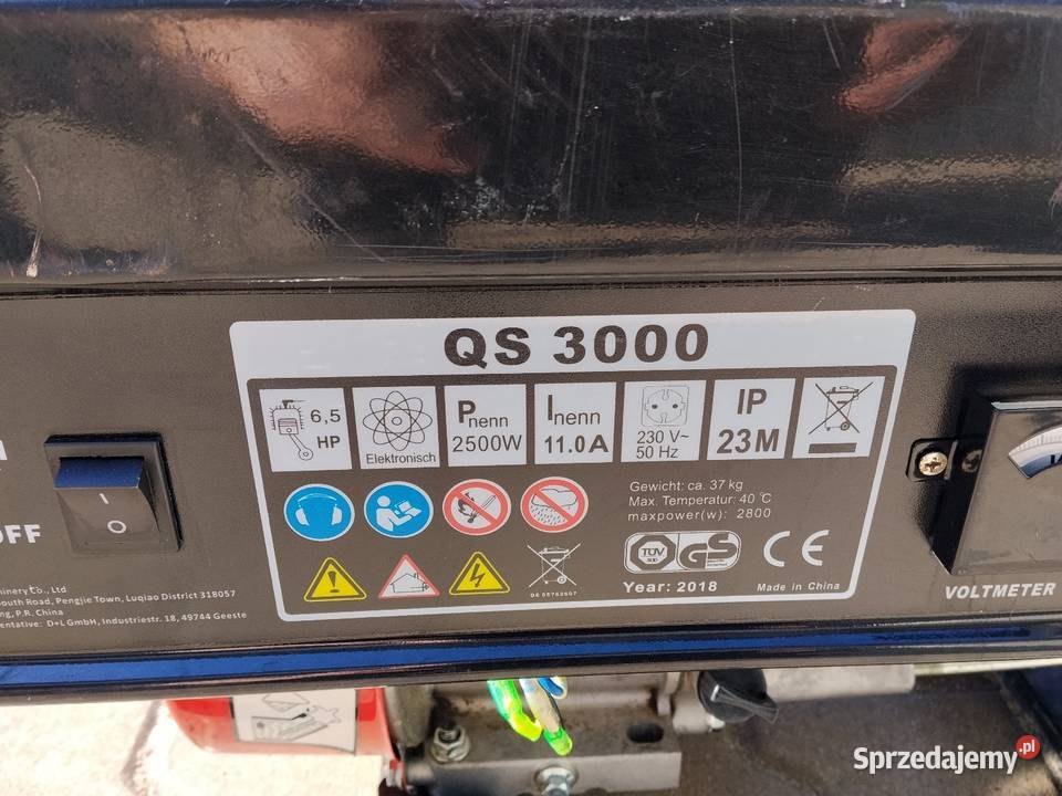 Agregat prądotwórczy 2500w Agregaty Jarosław sprzedam