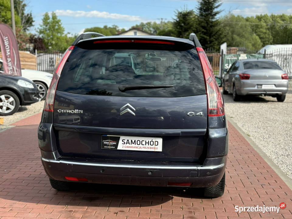 Citroen C4 Grand Picasso ExclusiveGwarancja 7mio lakier metallic mazowieckie sprzedam