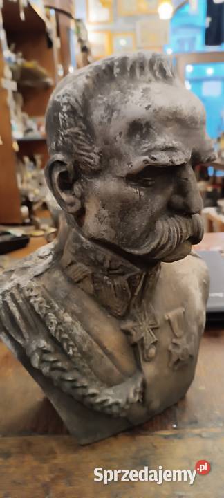 Rzeźba marszałka Józefa Piłsudskiego z gipsu małopolskie Kraków