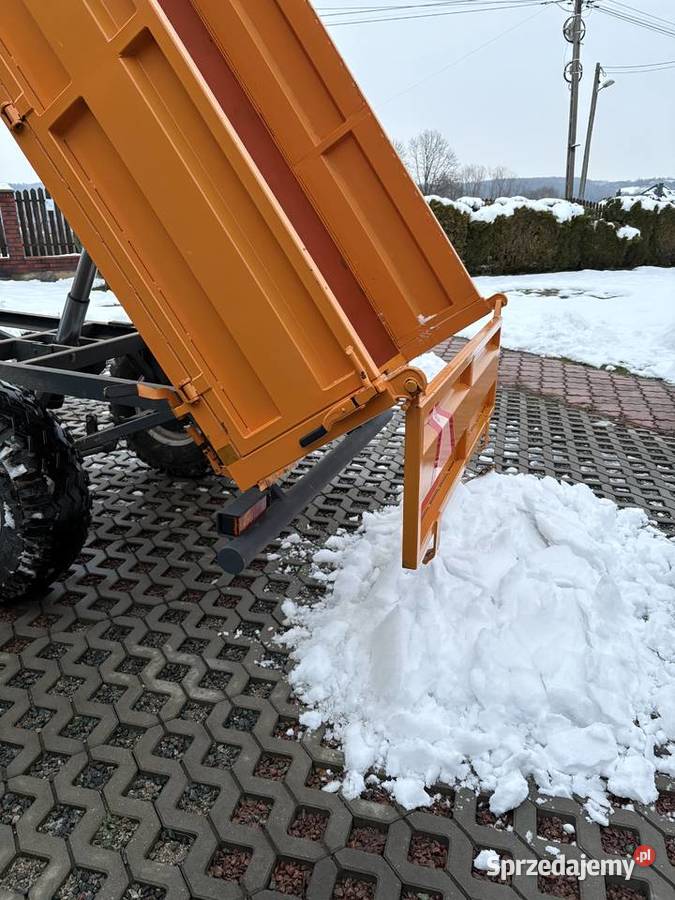 Przyczepa z kiprem wywrotka małopolskie Dobczyce