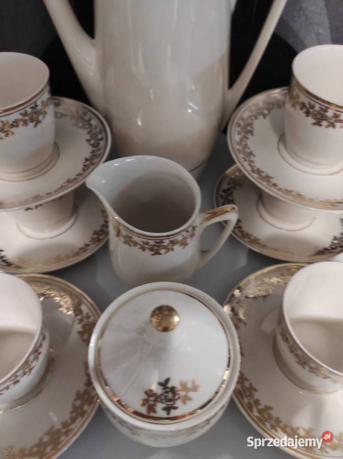 Serwis do kawy Opole porcelana Tułowice 6 osób podlaskie Białystok
