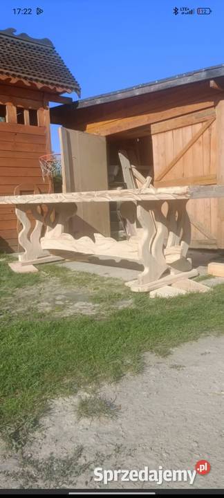 Stoły ogrodowe drewniane mazowieckie Mińsk Mazowiecki