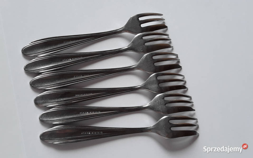 Widelczyki deserowe 2 BAKELIT Gerlach sztućce