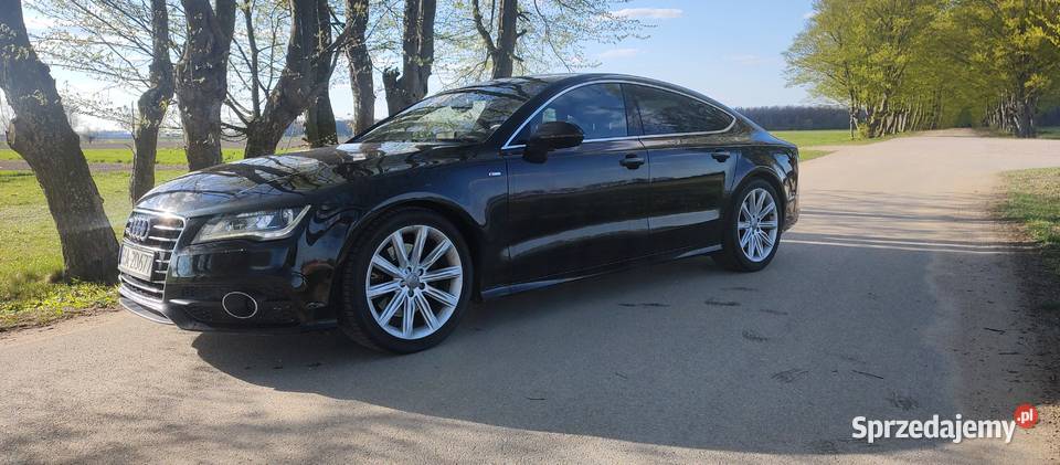 Audi a7 30tdi faktura VAT nieuszkodzony Klukowo-Kolonia sprzedam