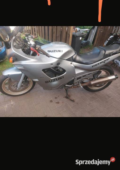 Suzuki GSX600f nieuszkodzony kujawsko-pomorskie Świecie