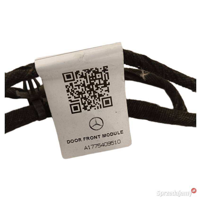 Wiązka elektryczna drzwi A1775409510 Mercedes A Materiały instalacyjne