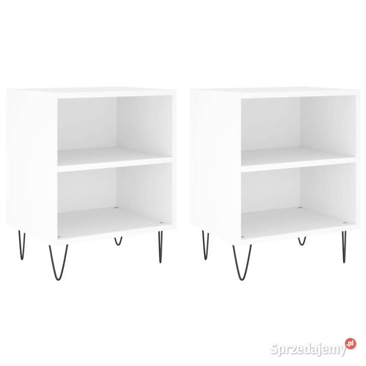 Szafki nocne 2 białe 40x30x50 WM826781 sprzedam