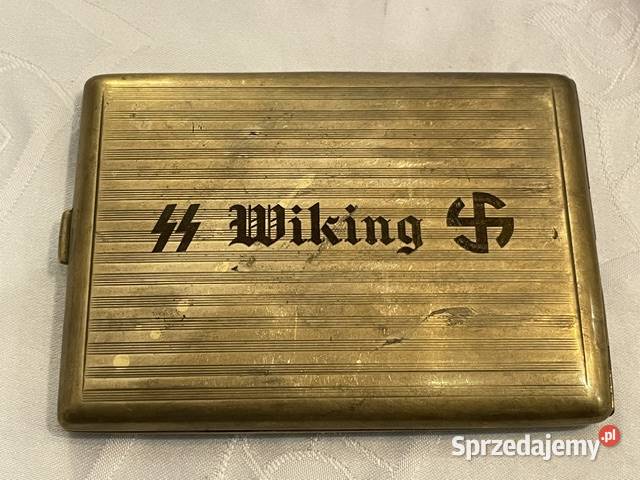 Papierośnica III Rzesza SS Wiking Kraków