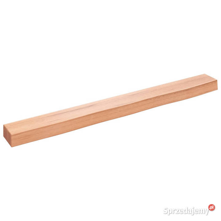 Półka jasnobrązowa 100x10x6 lakierowane lite Warszawa