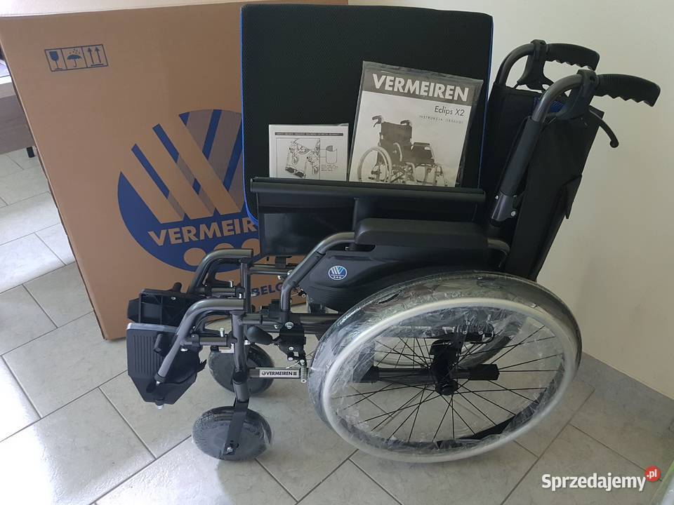 Wózek inwalidzki aluminiowy Vermeiren Eclips x2 Kielce