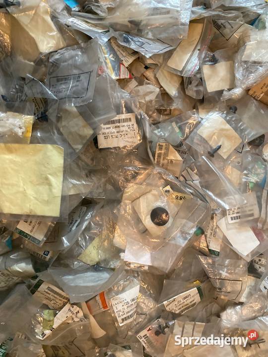 VW Fiat Jaguar Ford czesc drobne mix 600 sztuk