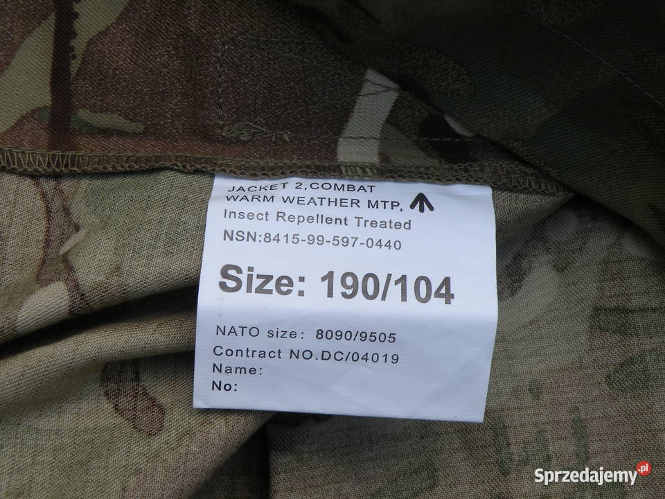 Mundur MTP Royal Navy Large