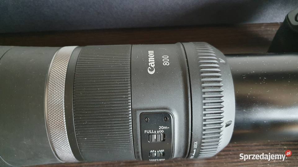 Obiektyw Canon RF 800 f11 IS STM Ostry Szybki Zakliczyn