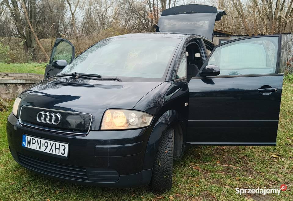Audi A2 14 16v benzyna 2001 Rok produkcji 2001 Rajszew