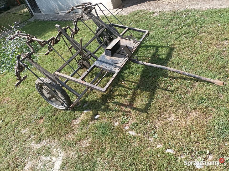 Przetrząsacz konny do siana