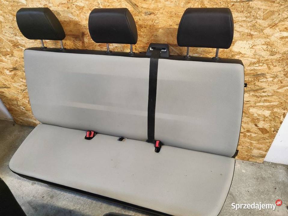 Vw Transporter T6 Doka Dubel Fotel Kanapa Tył Części samochodowe wielkopolskie Pleszew sprzedam