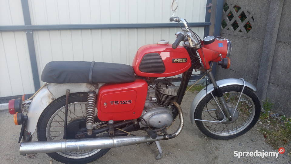 MZ 125 zarejestrowana Padniewko