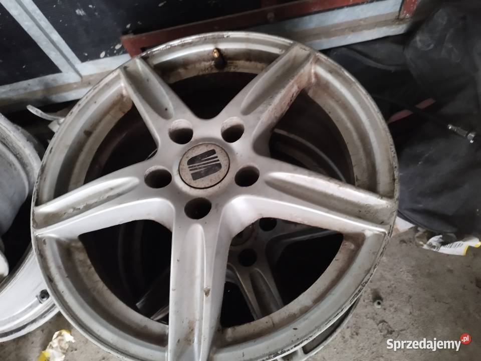 Komplet alufelgi seat toledo altea leon5112 lubelskie Zamość