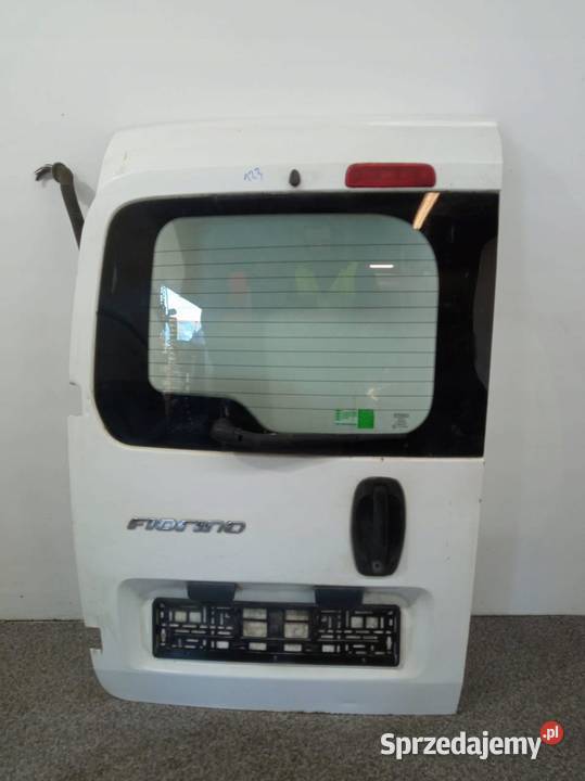 DRZWI LEWE TYŁ BIAŁE Fiat Fiorino III 2007