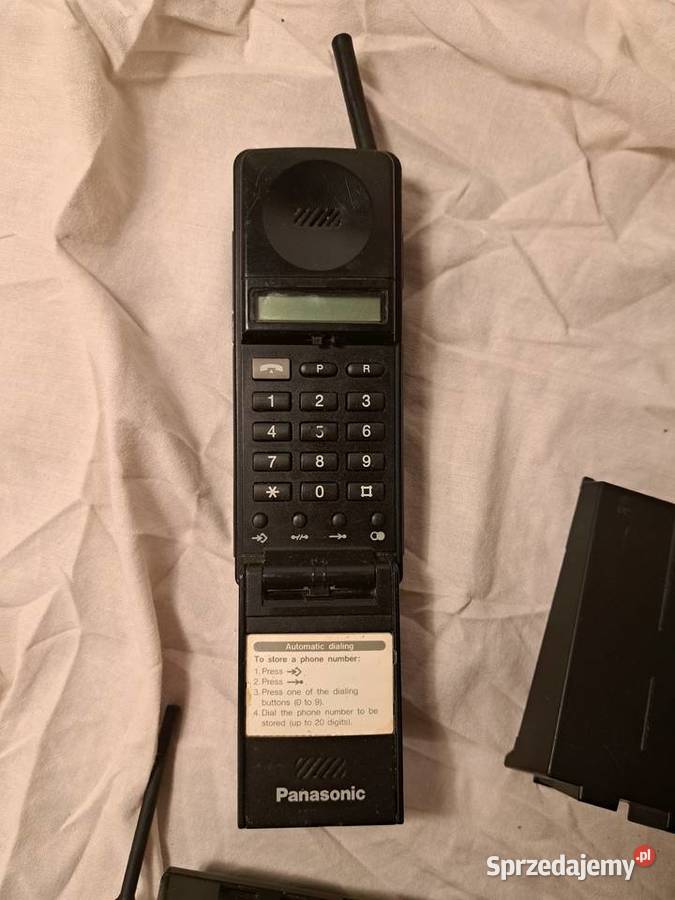Telefon Panasonic zabytek bezprzewodowy