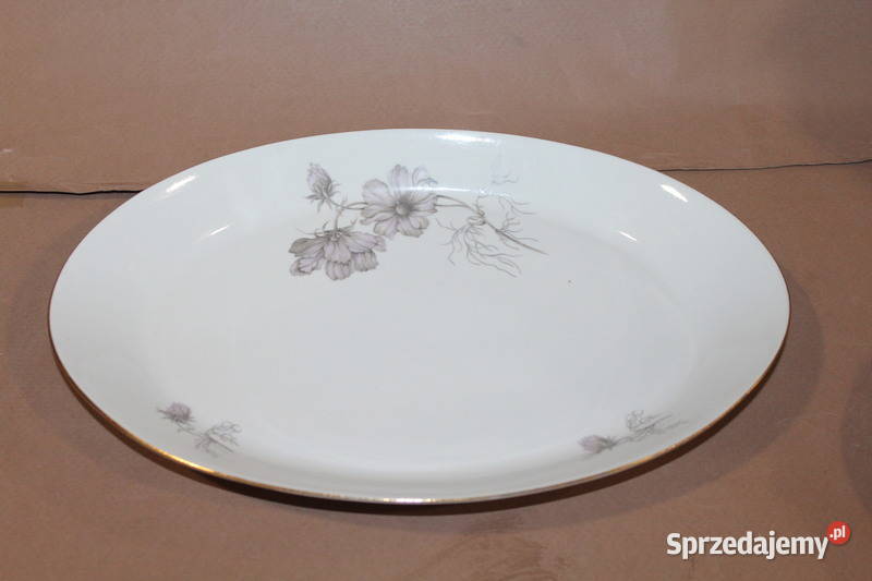Serwis obiadowy w kwiaty MZ Czechoslovakia 104 Szczecin