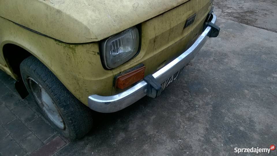 fiat 126p 600 1978r 14000 przebiegu mazowieckie sprzedam