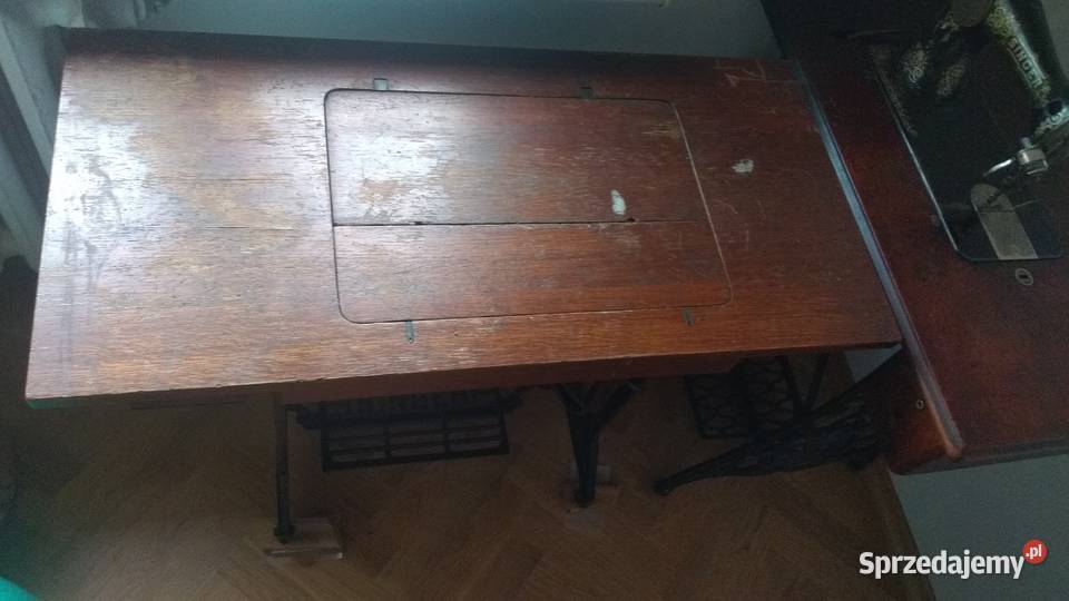 Stara maszyna do szycia SINGER z roku ok 1908 Chorzów