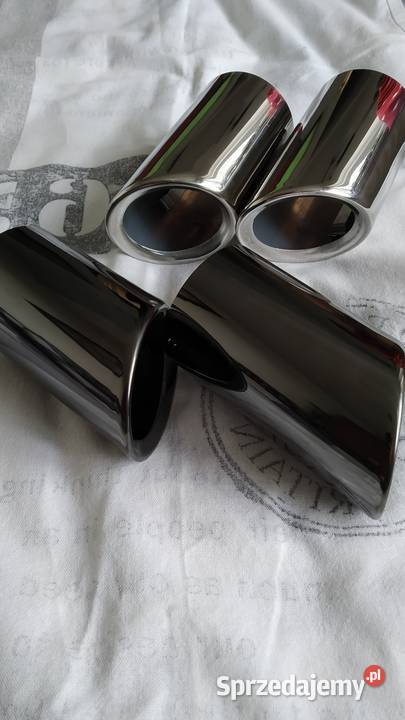 Końcówki nakładki wydechu chrom Audi A1 A3 A4 A5 osobowe Warszawa sprzedam